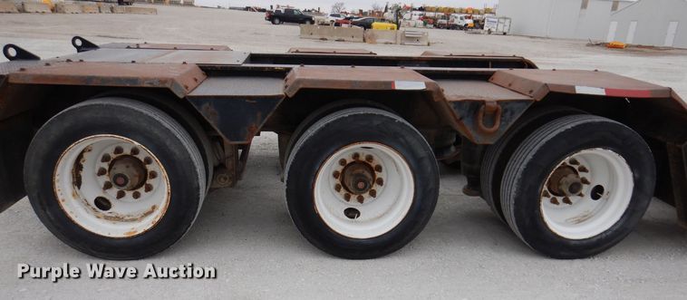 image for item DK2054 2012 Pitts LB52-24D  lowboy equipment trailer