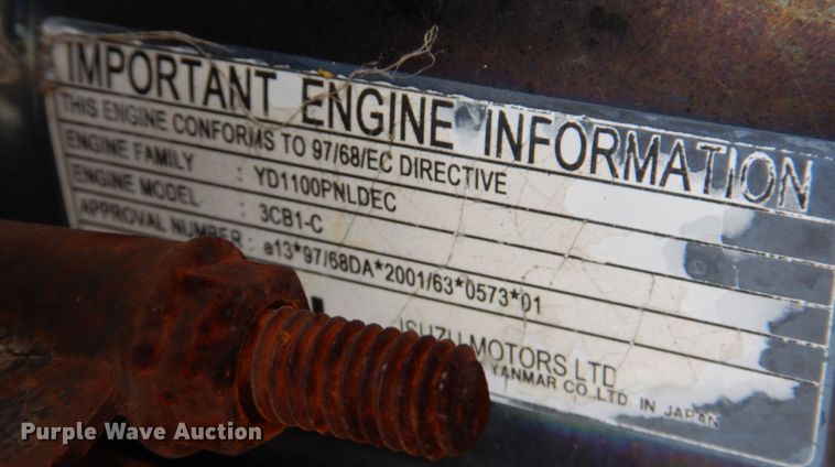 image for item DK2058 2006 Bear Cat BK250D  pothole patcher