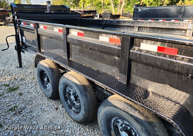 image for item DL6676 2022 Load Trail  dump trailer