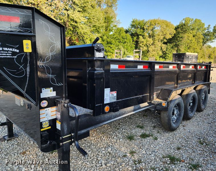image for item DL6676 2022 Load Trail  dump trailer
