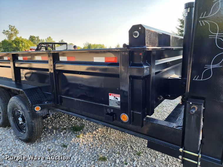 image for item DL6676 2022 Load Trail  dump trailer