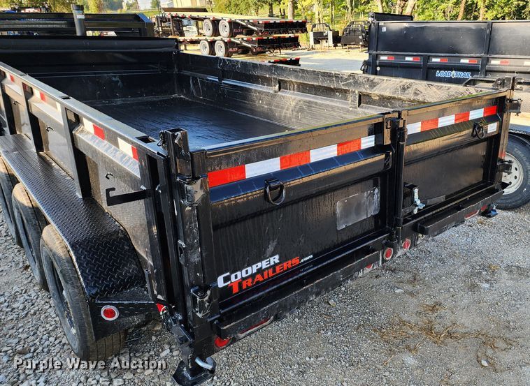 image for item DL6676 2022 Load Trail  dump trailer