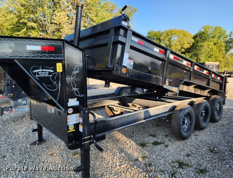 image for item DL6676 2022 Load Trail  dump trailer