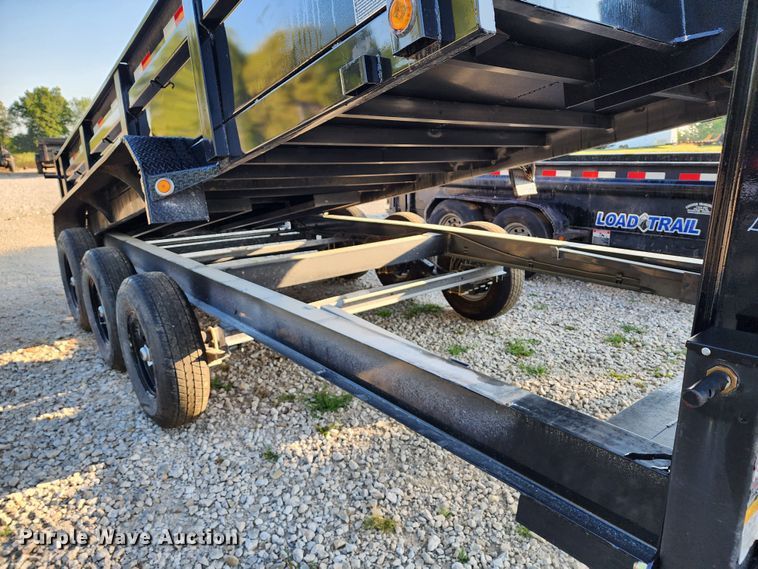 image for item DL6676 2022 Load Trail  dump trailer