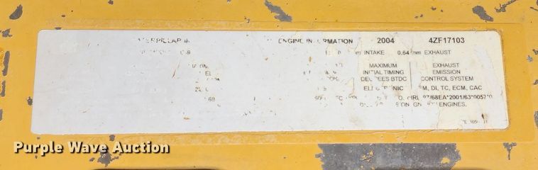 image for item DM4862 2005 Caterpillar 330CL  excavator