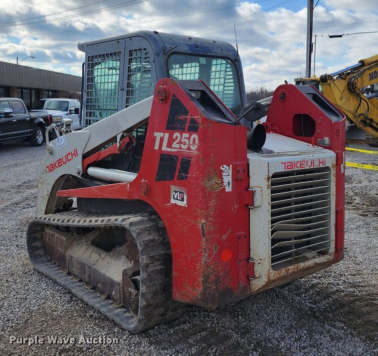image for item DM4908 2011 Takeuchi TL250  tracked skid steer loader