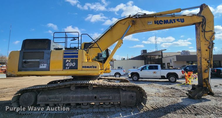 image for item DM4910 2014 Komatsu PC490LC-10  excavator