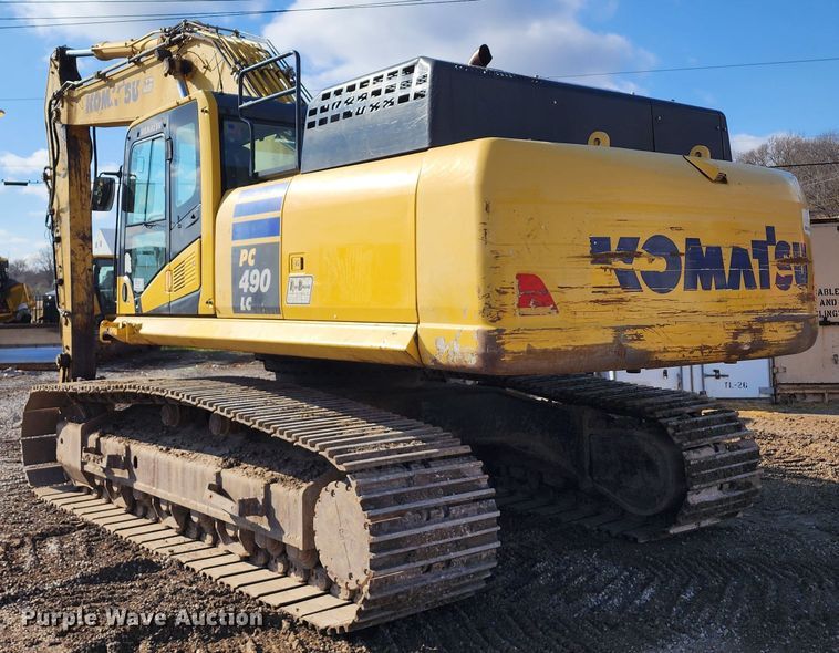 image for item DM4910 2014 Komatsu PC490LC-10  excavator