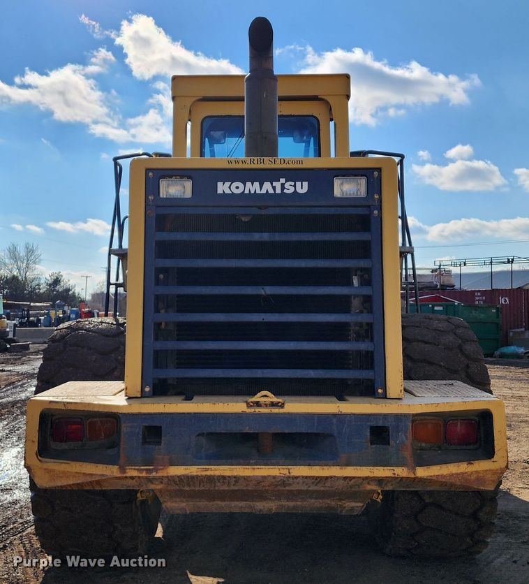 image for item DM4914 1990 Komatsu WA500-1L  wheel loader