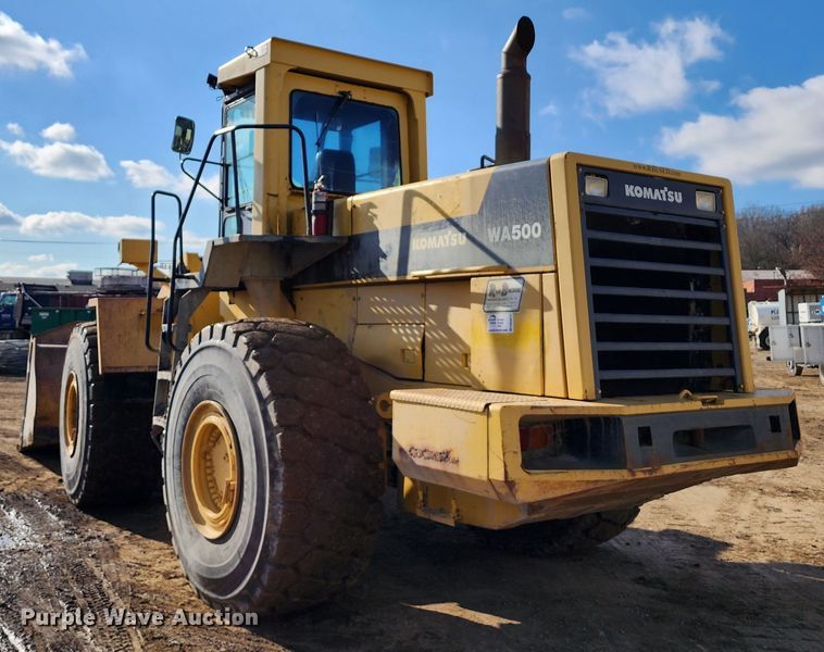 image for item DM4914 1990 Komatsu WA500-1L  wheel loader