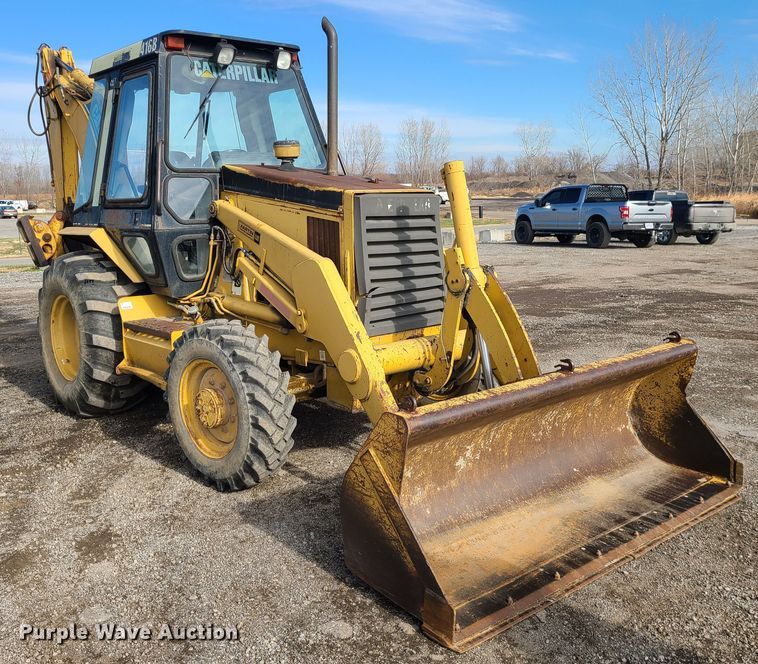 image for item DM4918 1993 Caterpillar 416B  backhoe
