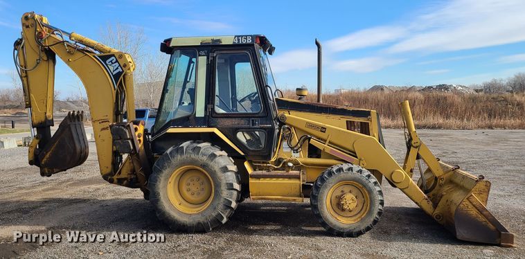 image for item DM4918 1993 Caterpillar 416B  backhoe