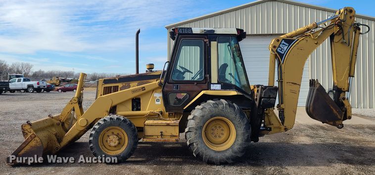 image for item DM4918 1993 Caterpillar 416B  backhoe