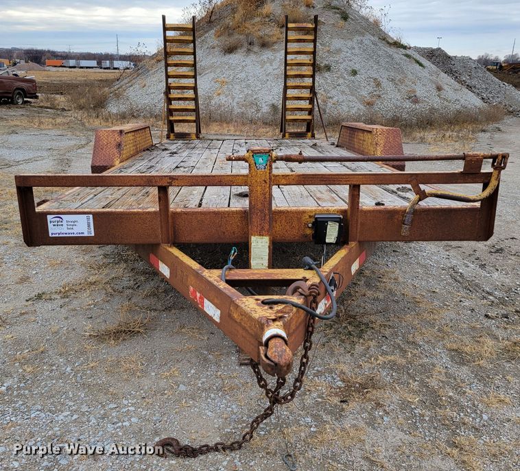 image for item DM8103 2002 Load Trail  equipment trailer