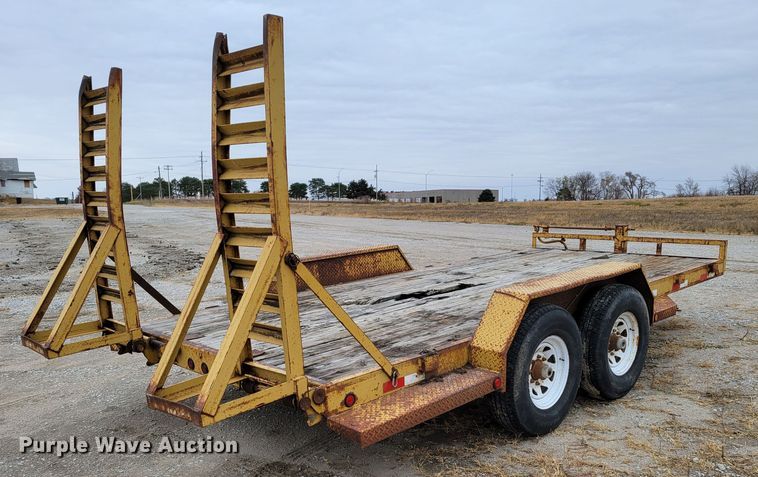 image for item DM8103 2002 Load Trail  equipment trailer