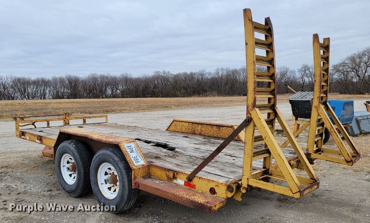 image for item DM8103 2002 Load Trail  equipment trailer