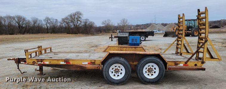 image for item DM8103 2002 Load Trail  equipment trailer