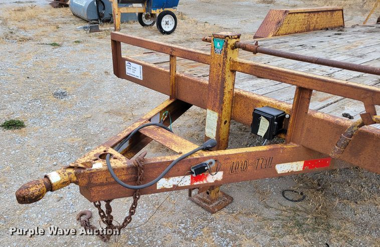 image for item DM8103 2002 Load Trail  equipment trailer