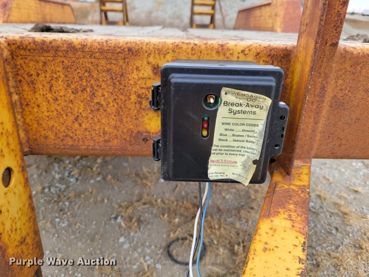 image for item DM8103 2002 Load Trail  equipment trailer