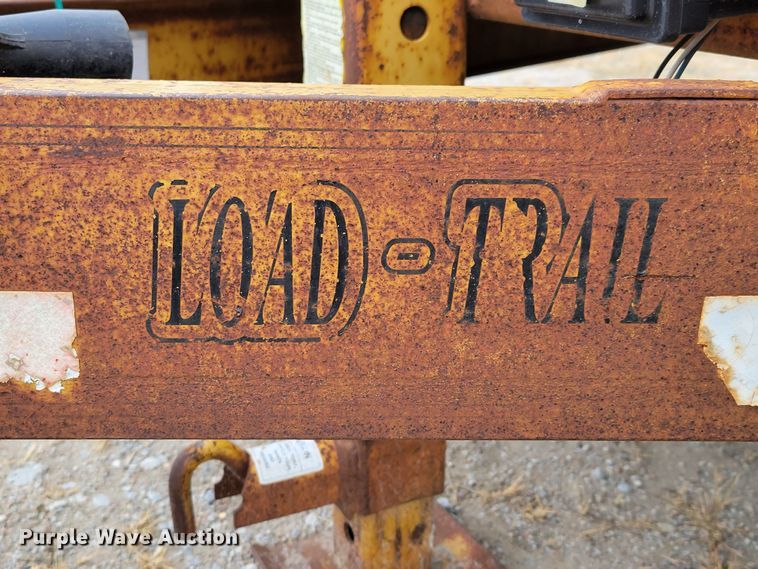 image for item DM8103 2002 Load Trail  equipment trailer
