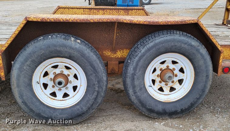 image for item DM8103 2002 Load Trail  equipment trailer
