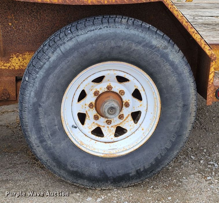 image for item DM8103 2002 Load Trail  equipment trailer