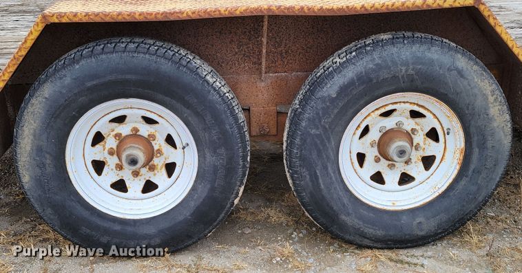 image for item DM8103 2002 Load Trail  equipment trailer