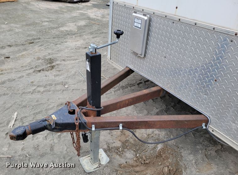 image for item DM8124 2000 Shop built  enclosed cargo trailer