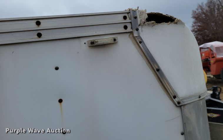 image for item DM8124 2000 Shop built  enclosed cargo trailer