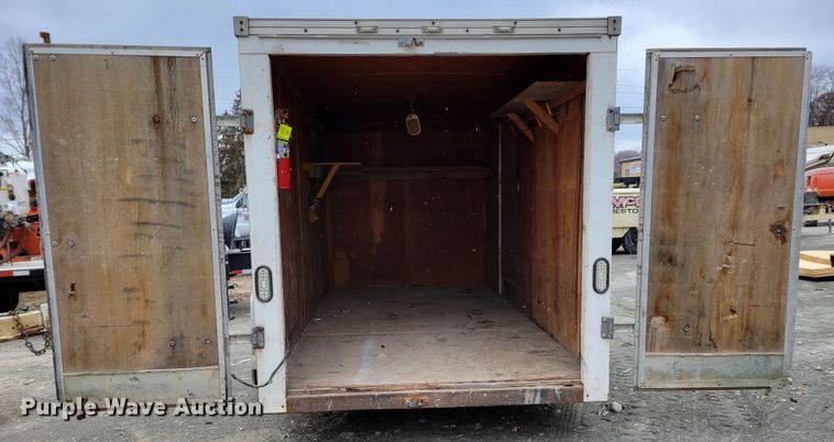 image for item DM8124 2000 Shop built  enclosed cargo trailer