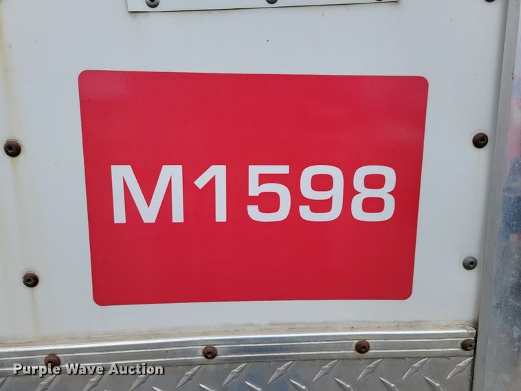 image for item DM8124 2000 Shop built  enclosed cargo trailer