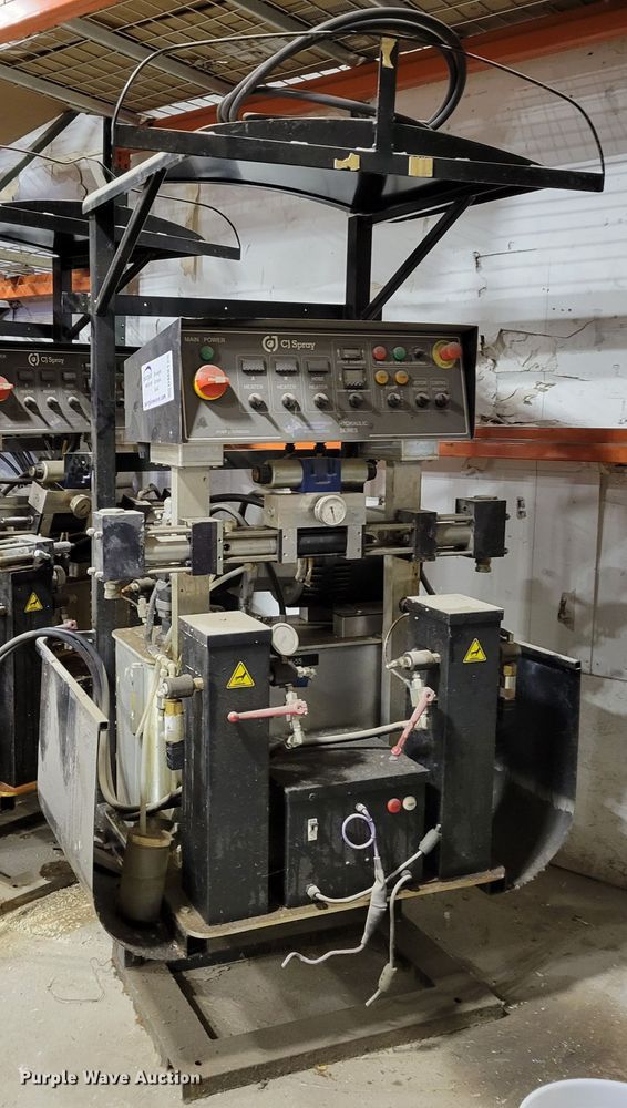 image for item DM8125 (2) Polyurethane Machinery Corp. CJ Spray foam units