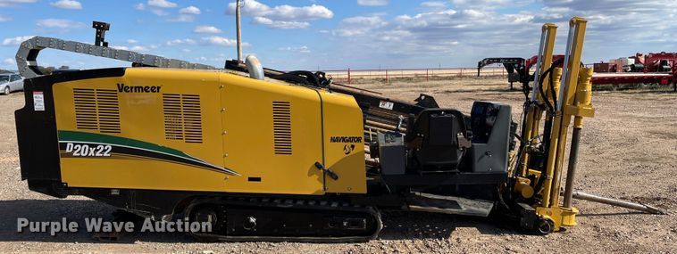 image for item DN4499 2016 Vermeer D20X22 Navigator S3  directional boring unit