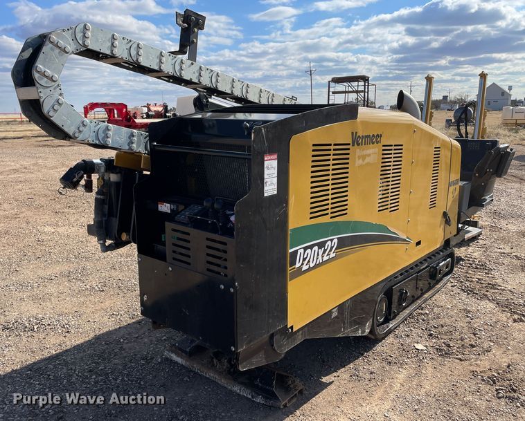 image for item DN4499 2016 Vermeer D20X22 Navigator S3  directional boring unit