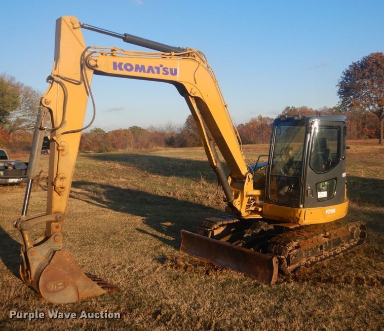 image for item DO1424 2008 Komatsu PC78MR-6  mini excavator