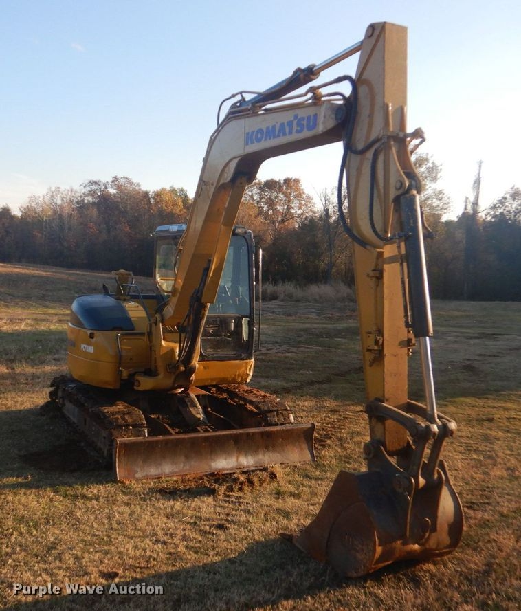 image for item DO1424 2008 Komatsu PC78MR-6  mini excavator