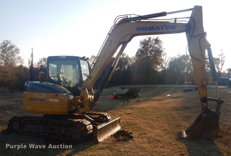 image for item DO1424 2008 Komatsu PC78MR-6  mini excavator