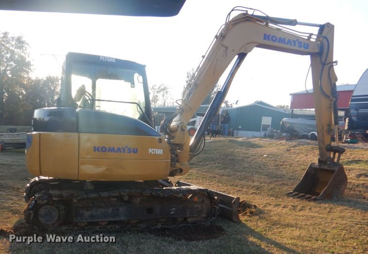 image for item DO1424 2008 Komatsu PC78MR-6  mini excavator