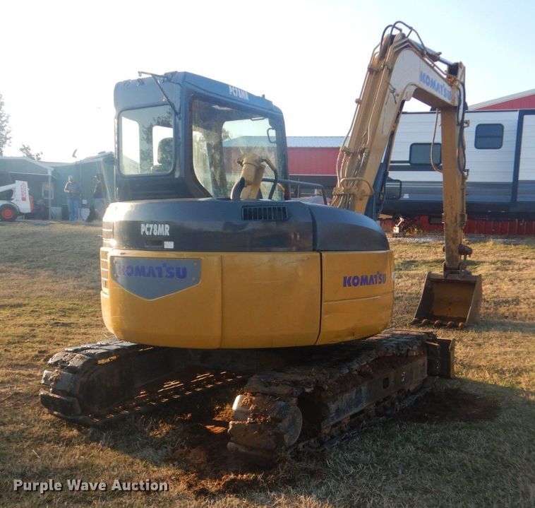 image for item DO1424 2008 Komatsu PC78MR-6  mini excavator