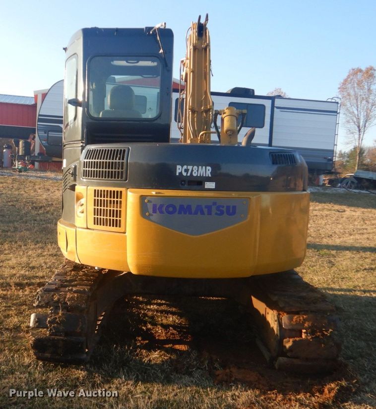 image for item DO1424 2008 Komatsu PC78MR-6  mini excavator