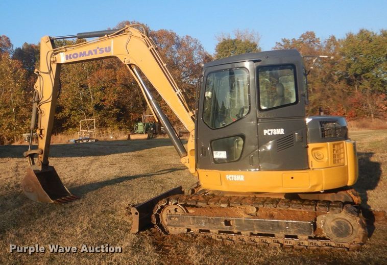 image for item DO1424 2008 Komatsu PC78MR-6  mini excavator