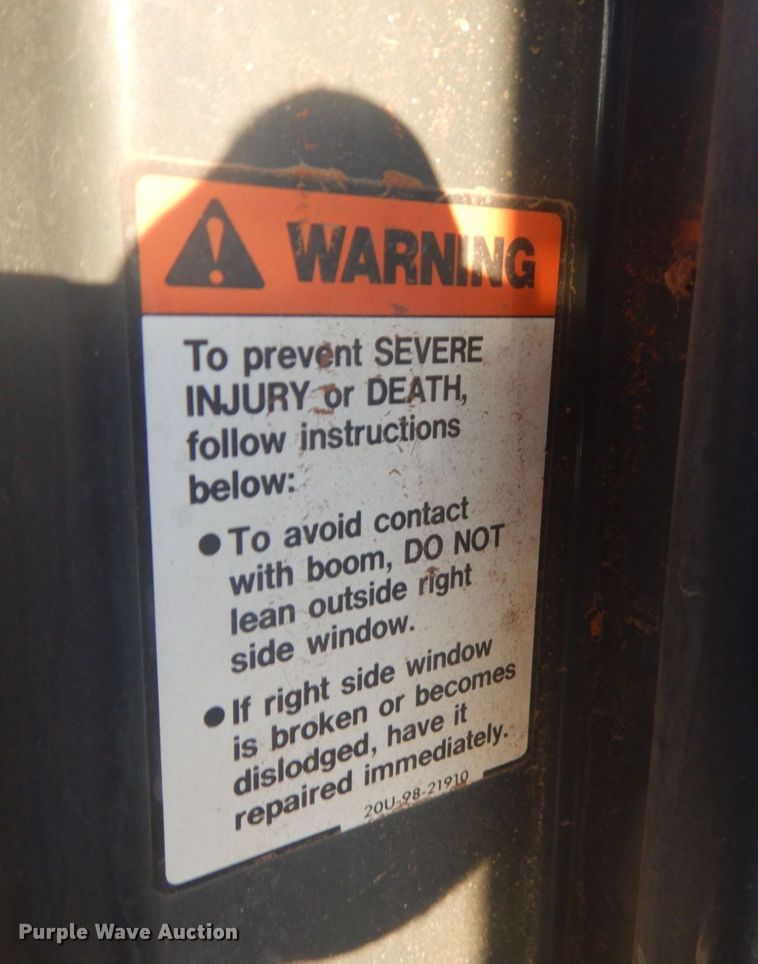 image for item DO1424 2008 Komatsu PC78MR-6  mini excavator