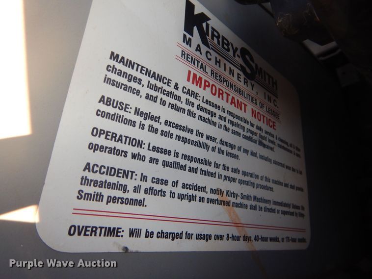 image for item DO1424 2008 Komatsu PC78MR-6  mini excavator