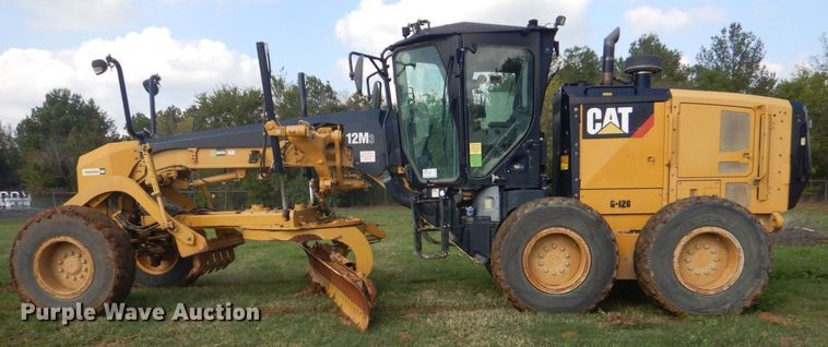 image for item DO1659 2015 Caterpillar 12M3  motor grader