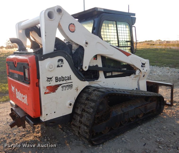 image for item DO1660 2019 Bobcat T770  tracked skid steer loader