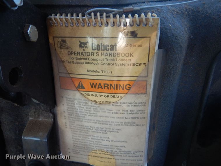 image for item DO1660 2019 Bobcat T770  tracked skid steer loader