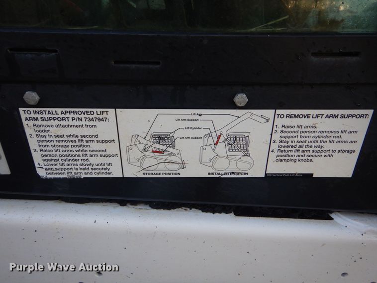 image for item DO1660 2019 Bobcat T770  tracked skid steer loader