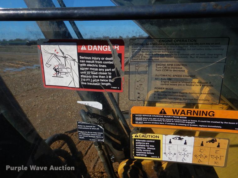 image for item DO1667 2007 John Deere 350D LC  excavator