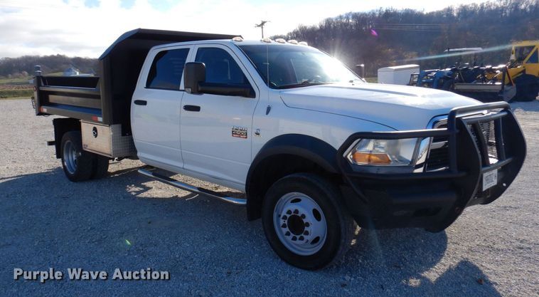image for item DP0414 2012 Dodge Ram 4500HD  Crew Cab dump truck