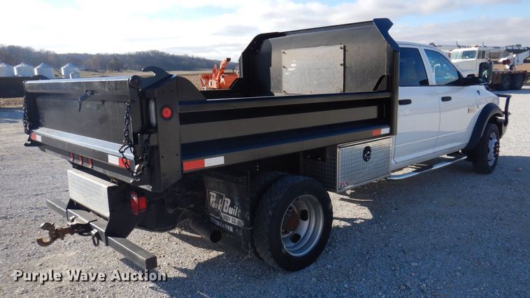 image for item DP0414 2012 Dodge Ram 4500HD  Crew Cab dump truck